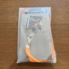 ジュラシックワールド　フリューくじ　スピノサウルス　スマホショルダーストラップ
