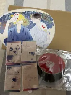 中村明日美子　同級生夏祭り　うちわ クリアカード　アクスタ