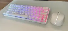 【ゲーミングセット】　ワイヤレスキーボードDK63+ワイヤレスマウス