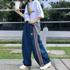【即発送】needles トラックパンツ ニードルス ヒザデル