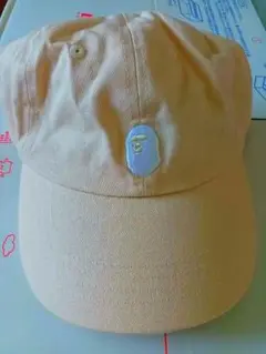 BAPE ベージュ キャップ