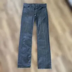 UNIQLO ブルーグレー ストレートデニム 76cm