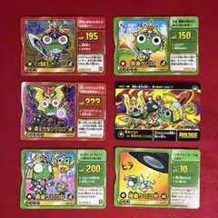 ケロロクエスト カード6枚セット ケロロ軍曹 TCG 絶版 勇者ケロロ 角川