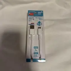 多摩電子USB Type-C ケーブル 1.0m ホワイト
