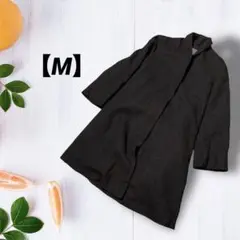 【美品】ジャケット アウター レディース【M】日本製 キュブラ100% 秋冬