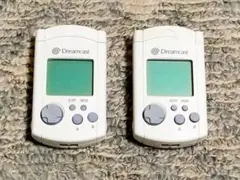 【ドリームキャスト】ビジュアルメモリー 2個