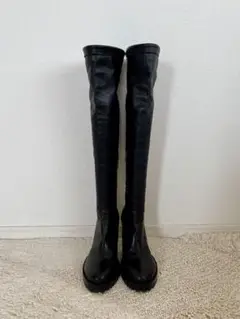 ANN DEMEULEMEESTER ニーハイブーツ 美品