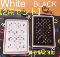 【2枚セット】VUITTON 村上隆 マルチカラー ケースホルダー付