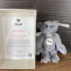 【美品】シュタイフ テディベア ぬいぐるみ　2024年 シュタイフクラブ会員限定