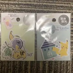 ポケモン ステッカー 5ピースセット　ピカチュウ