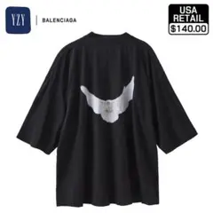 新品SIZE M YZY GAP 53 DOVE 3/4 SLEEVE TEE