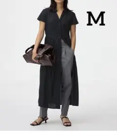 ティアードワンピース(半袖) M GU