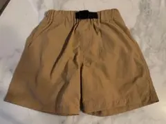 【新品未使用】速乾素材 さらさら加工　ハーフパンツ 110 ベージュ
