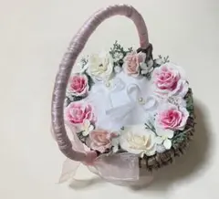 【お値下げ】リングピロー ピンク ホワイト
