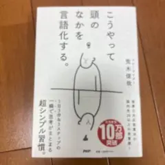 こうやって頭のなかを言語化する。