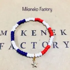 アメリカン　ビーズブレスレット