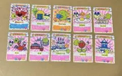 Ｊ♡ たまごっちカップ　アイテムカード　10枚セット 未使用　レトロ