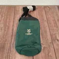 ナイロン製 緑色 ショルダーバッグ