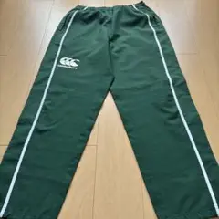 canterbury グリーン ウォームアップパンツ