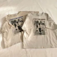 ペアマノン リンクコーデ　Tシャツ 2枚セット　100・110