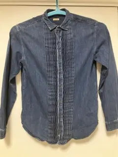 KAPITAL キャピタル ピンタックデニムシャツ 4番（XL）