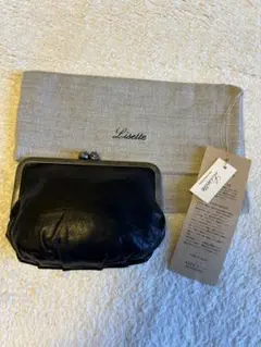 ム*ビ様 新品LISETTE リゼッタ ポルトモネラパンがま口 ブラック 楽天市場】【LISETTE】リゼッタ がま口財布 レザー ポルトモネ