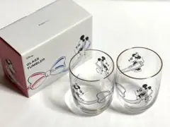 新品未使用　FrancfrancミッキーミニーDisneyペアグラス