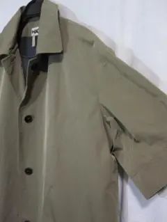 HACHE ポプリン半袖ステンカラー 美品 イタリア製
