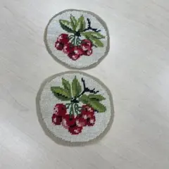 刺繍好き様　さくらんぼの刺繍