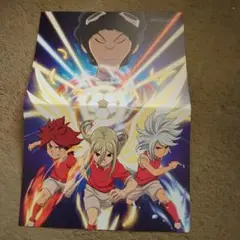 イナズマイレブン（イナイレ）両面ポスター#♡⑯