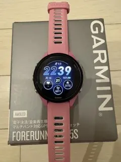 GARMIN FORERUNNER 265S GPSランニングウォッチ ピンク