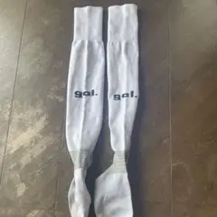 gal. サッカーソックス ホワイト フリーサイズ