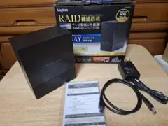 Logitec RAID ハードディスク（2TB 2台組込み済み）