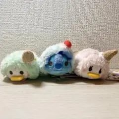 ディズニー ツムツム　ドナルド　デイジー　スティッチ　アイスクリーム