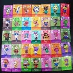 あつまれどうぶつの森　amiiboカード　ナッキー　ララミー　パセリ　ペチカ　他