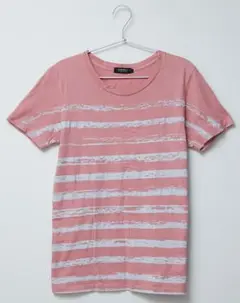 01　バーバリーBlack Label　赤系カットソー/Tシャツ