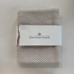 新品未使用 ジョージジェンセン ダマスク ティータオル ナチュラル 50×80