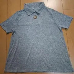 GRACIOUS グレー 半袖ボタン付きチュニック風