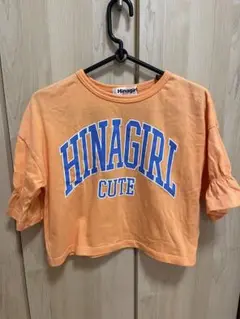 130 Tシャツ　ロンT 5部丈 ダンス　カジュアル