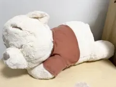 【未使用】ディズニー プーさん ぬいぐるみ 寝そべり 約45cm プライズ景品