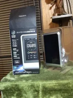 ☆室内環境管理に☆東亜産業Co2マネージャー【二酸化炭素濃度/温度/湿度測定】