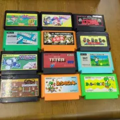 ファミコンソフトセット　12本セット