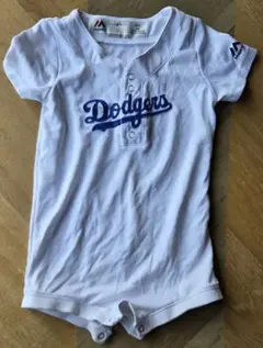 Majestic Dodgers ロンパース ホワイト