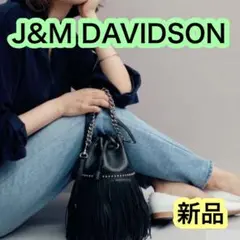 《 新品 》Ju0026M Davidson フリンジ カーニバル ミニ ブラック 黒