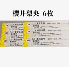 櫻井梨央 個別トーク券