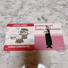ゴールデンカムイ サンリオカフェ コースター