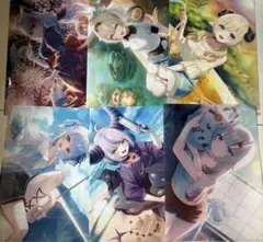 ホロライブクリアファイル 全６種 ブルーアーカイブ9枚　艦これ5枚