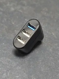 USB 3.0 4ポートハブ 180度回転