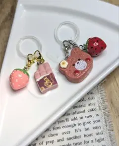 くまちゃんスイーツアンブレラマーカー♡ ２個セット☆