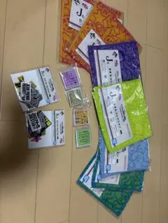 ジョジョ一番くじ下位賞タオルステッカーまとめ売り